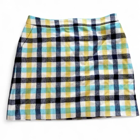 Boden British Tweed Skirt - Size 12 - Picture 8 of 13